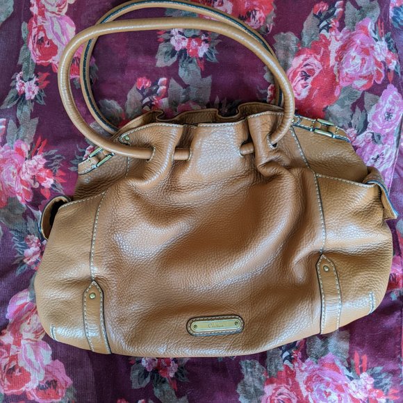 Cole Haan Vintage Inspired Leather Handbag - Picture 4 of 5